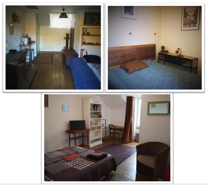 Chambres Avec Salle De Bains Et Cuisine En Centre Ville Argenton Sur Creuse ภายนอก รูปภาพ