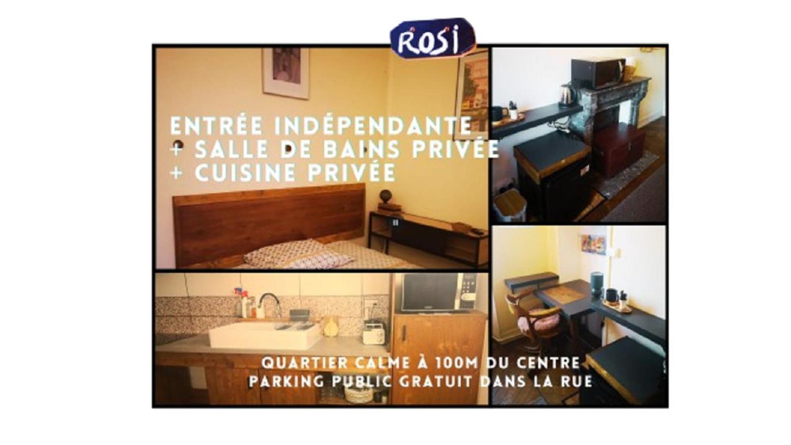 Chambres Avec Salle De Bains Et Cuisine En Centre Ville Argenton Sur Creuse ภายนอก รูปภาพ